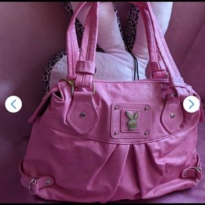 PINK Y2K PLAYBOY PURSE